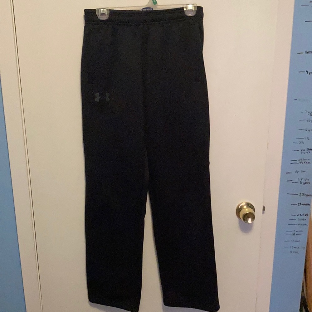 Under Armour, cold gear, sweat pants with pockets